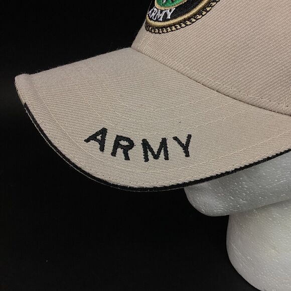 Rapid Dominance - United States Army - Beige Hat - 100% Acrylic - One Size - Picture 7 of 9